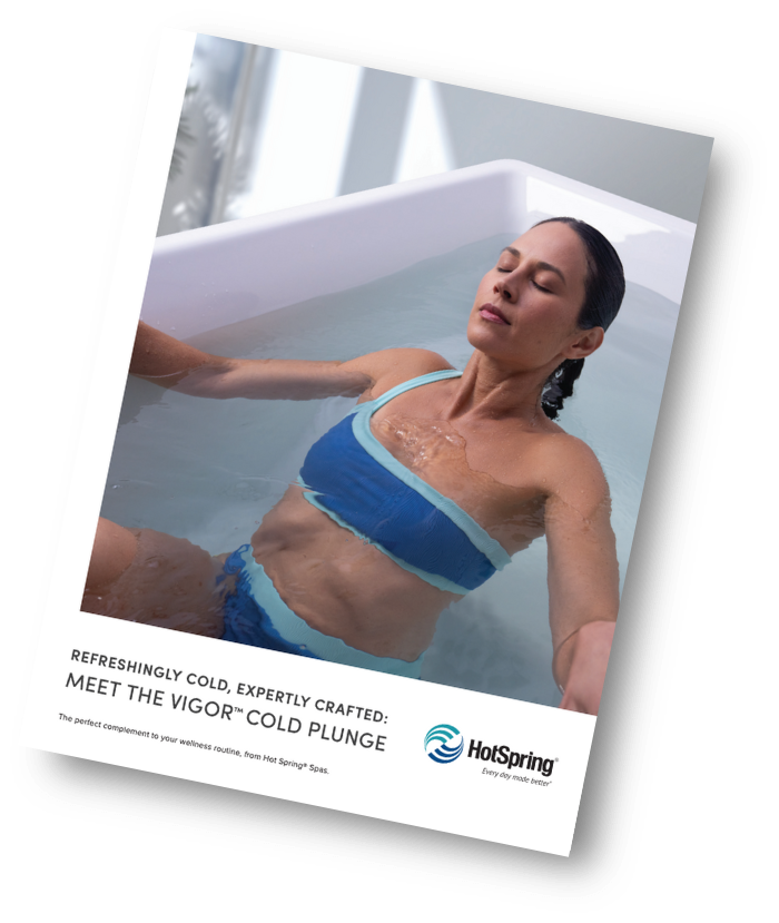 Hot Spring Spas Vigor Cold Plunge Tub Brochure