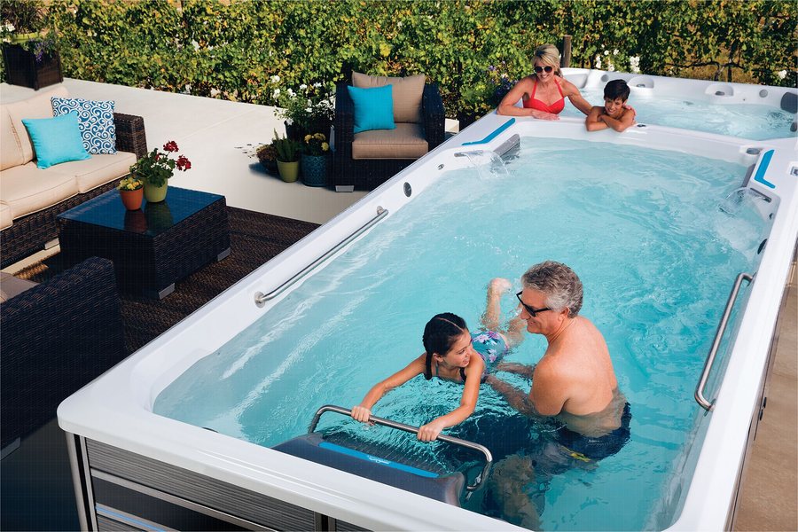 Endless Pools E-Series swim spa
