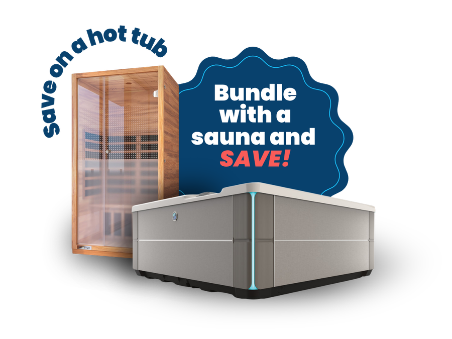 Save on a hot tub. Bundle with a sauna and save.